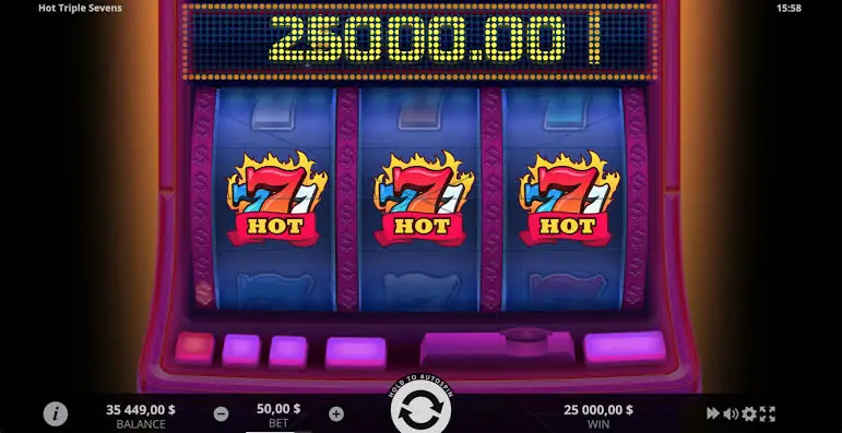 Hot Triple Sevens slot