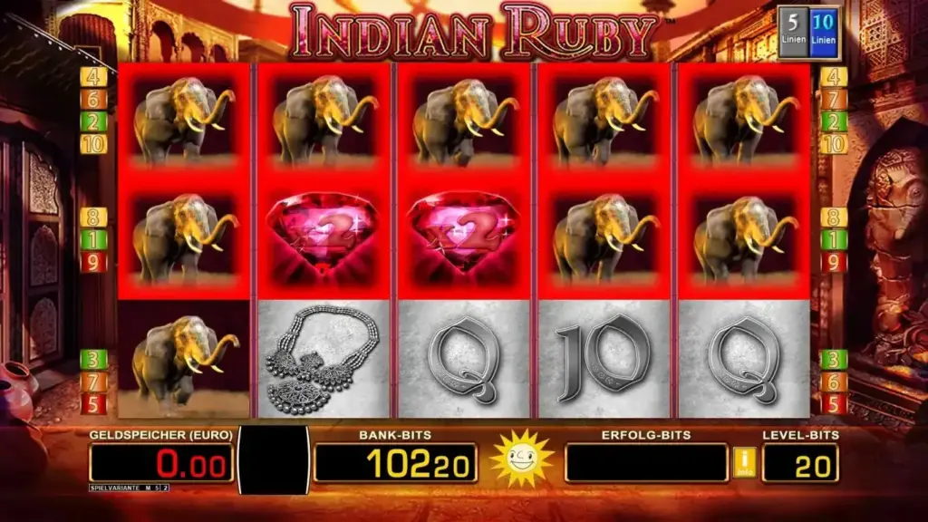 Indian Ruby slot