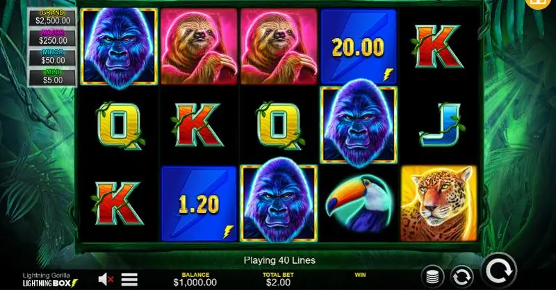 Lightning Gorilla slot