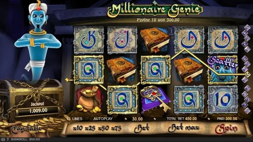 Millionaire Genie Megaway sslot