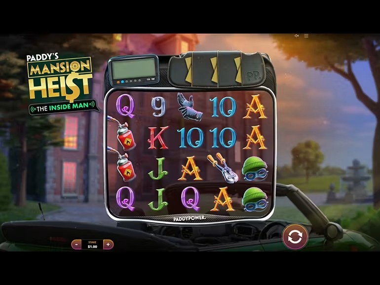 Paddys Mansion Heist slot