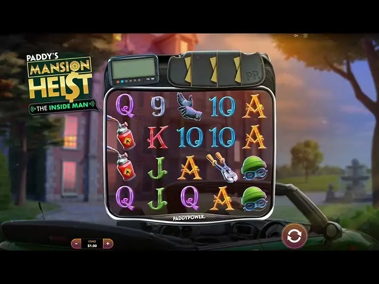 Paddys Mansion Heist slot
