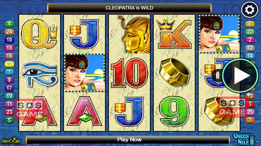 Queen of the Nile II slot