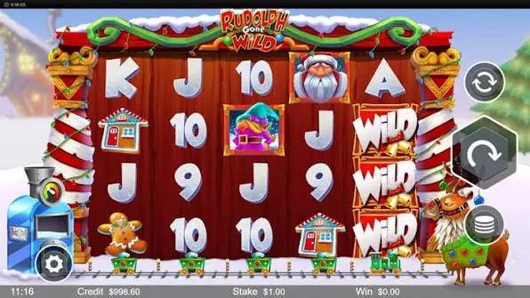 Rudolph Gone Wild slot
