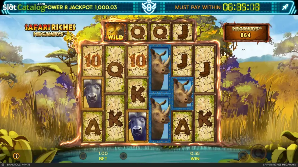 Safari Riches Megaways slot