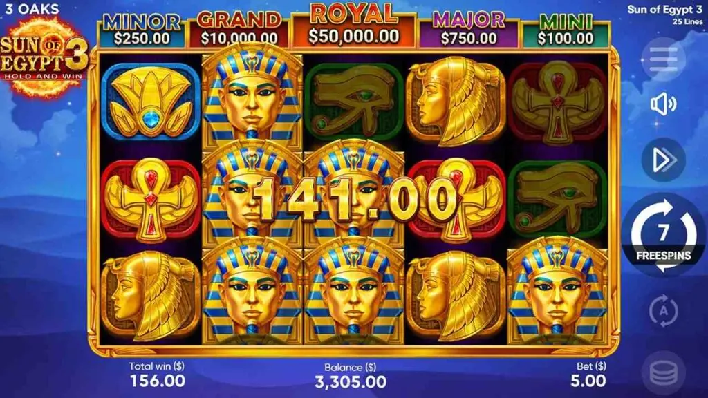 Sun of Egypt 3 slot