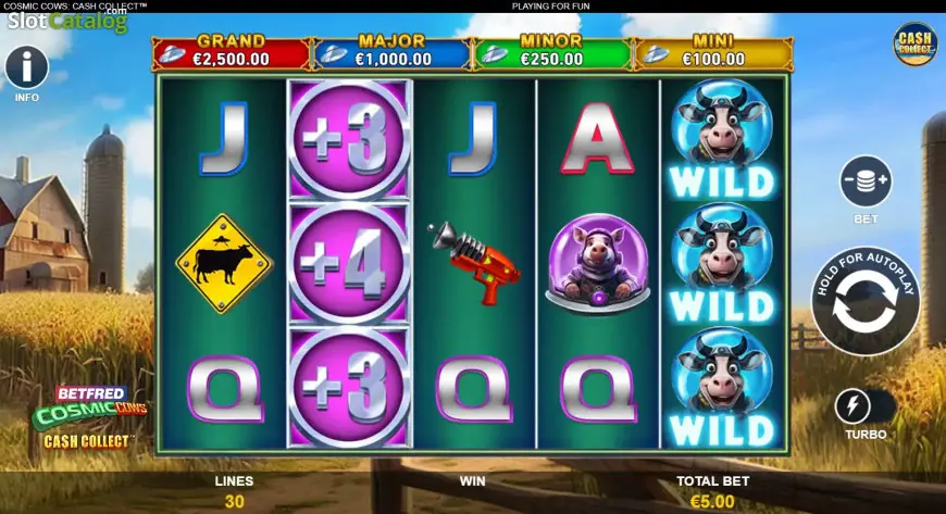 Cosmic Cows 2: Mega Cash Collect slot