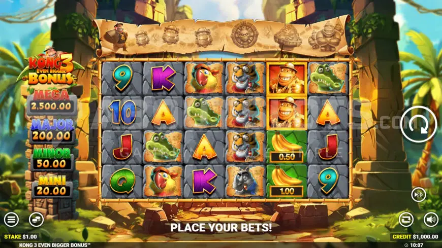 Kong 3: Even Bigger Bonus slot