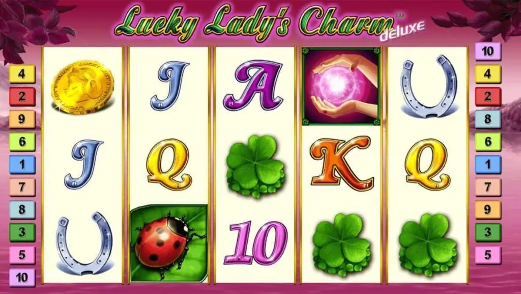 lucky ladys charm deluxe slot