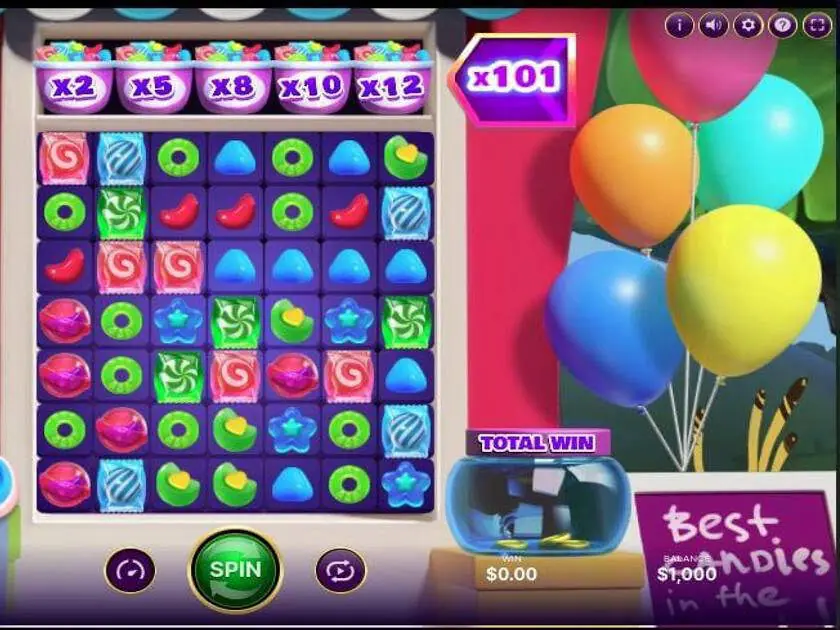 101 Candies slot gameplay