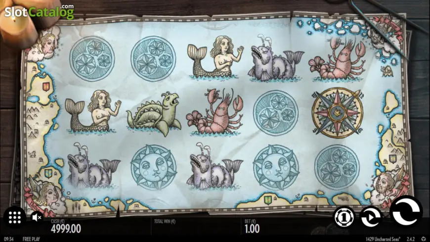 1429 Uncharted Seas slot gameplay