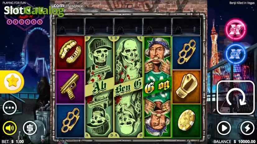 Benji Killed in Vegas slot gameplay