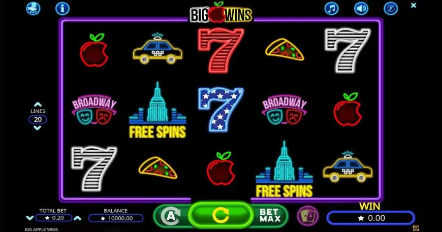 Big Apple Wins slot gameplay