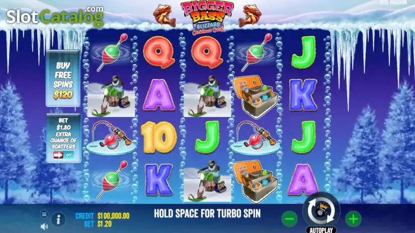 Bigger Bass Blizzard – Christmas Catch slot gameplay