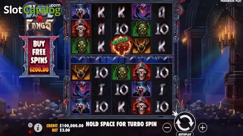 Blade & Fangs slot gameplay