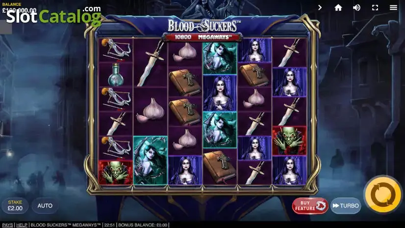 Blood Suckers slot gameplay