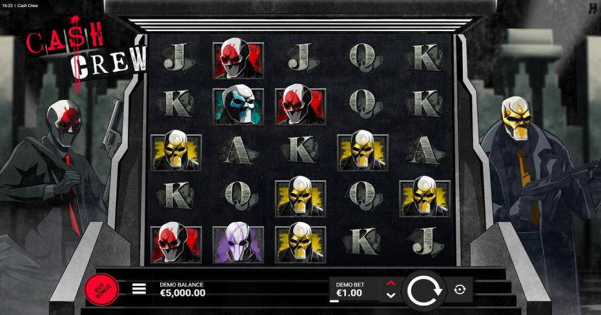 Cash Crew slot gameplay