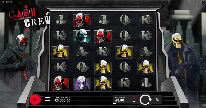 Cash Crew slot gameplay