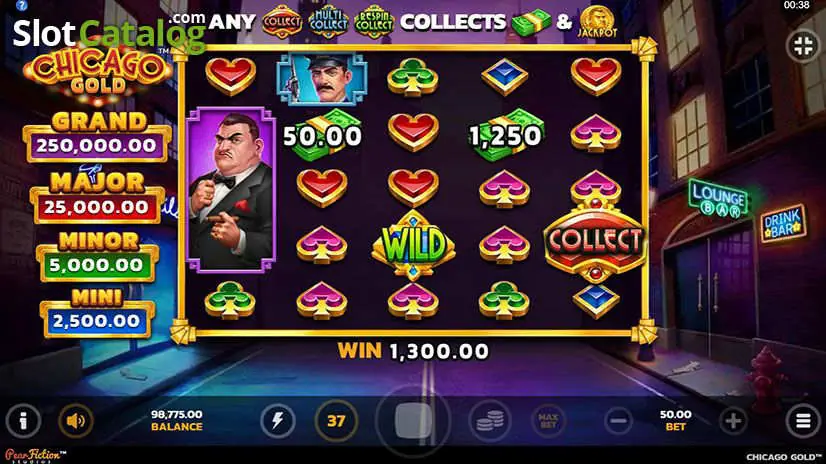 Chicago Gold slot gameplay