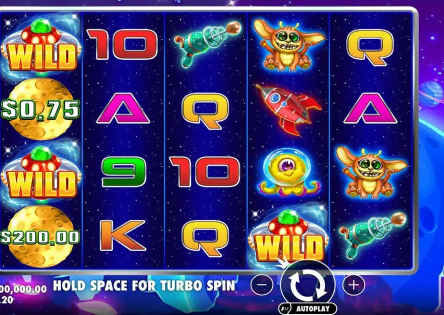 Cosmic Cash slot gameplay