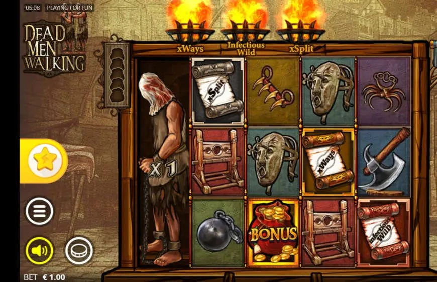 Dead Men Walking slot gameplay