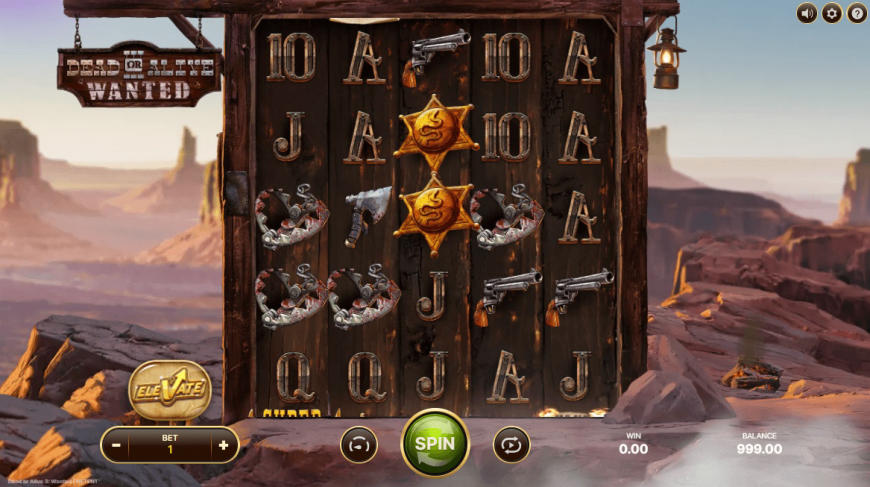 Dead or Alive 3: Wanted slot gameplay