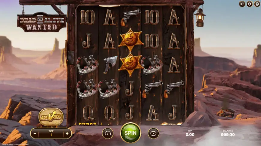 Dead or Alive 3: Wanted slot gameplay
