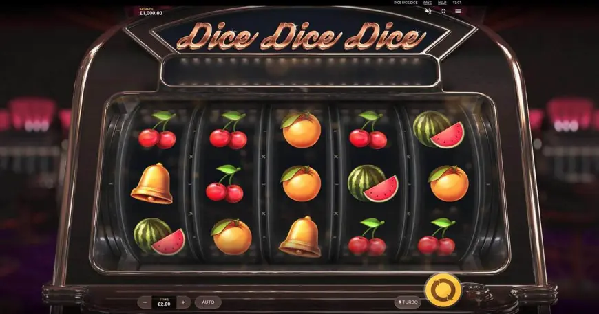 Dice Dice Dice slot gameplay