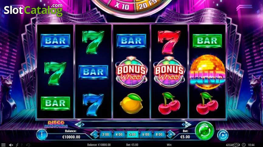 Disco Diamonds slot gameplay