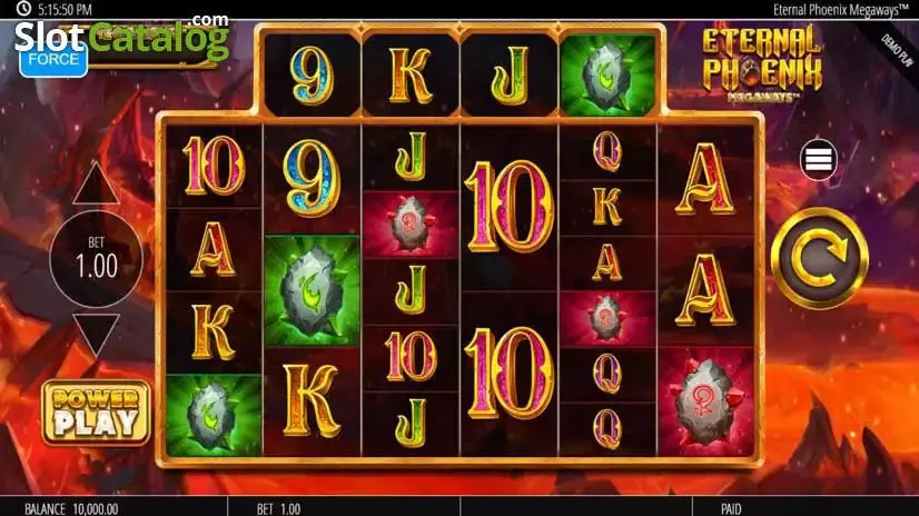 Eternal Phoenix Megaways slot gameplay
