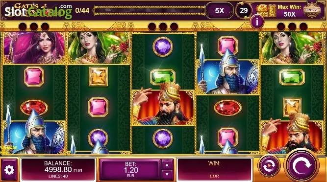 Gates of Babylon slot gameplay