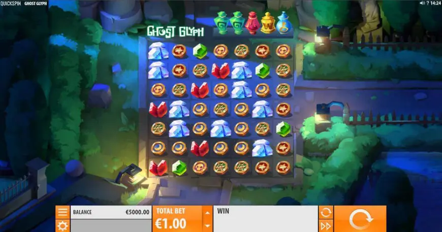 Ghost Glyph slot gameplay