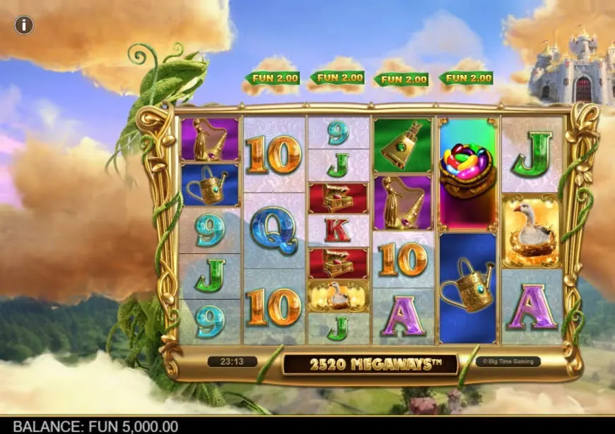 Golden Goose Megaways slot gameplay