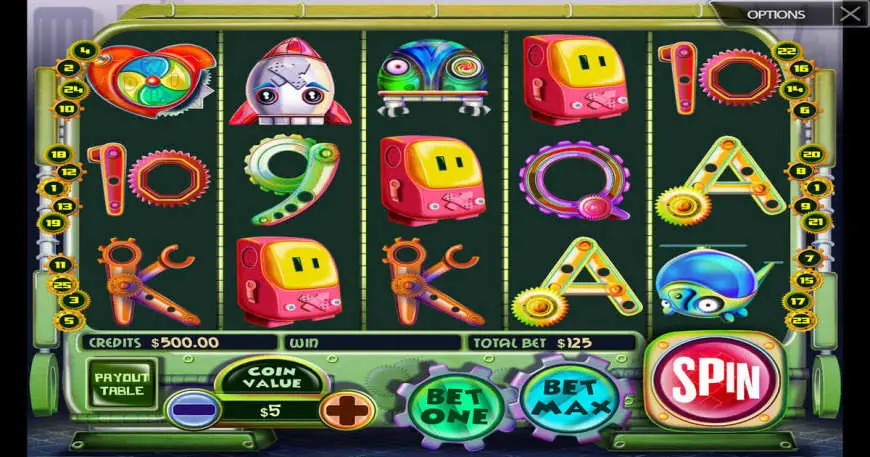 Jackbots slot gameplay