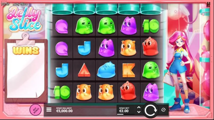 Jelly Slice slot gameplay