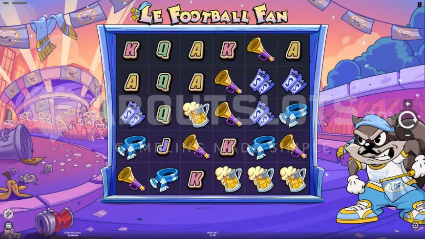 Le Football Fan slot gameplay