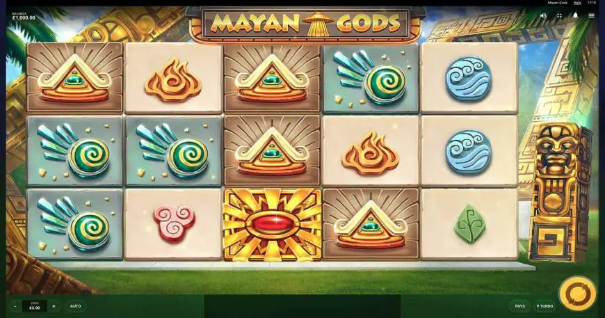 Mayan Gods slot gameplay