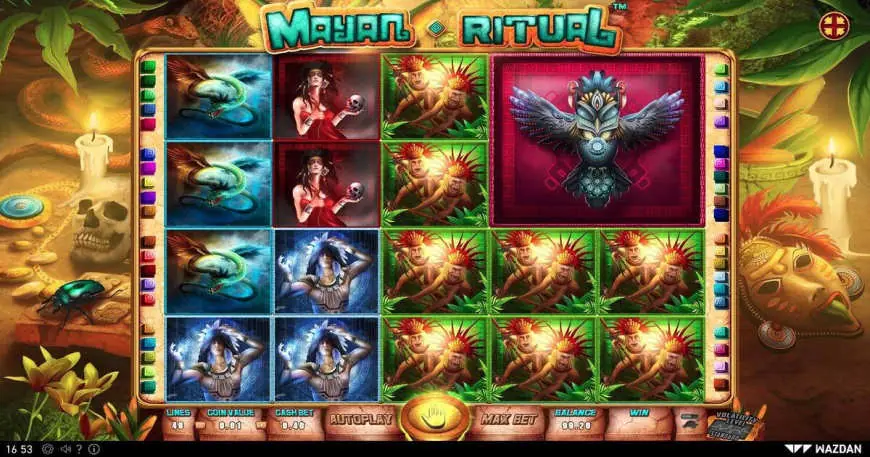 Mayan Ritual slot gameplay