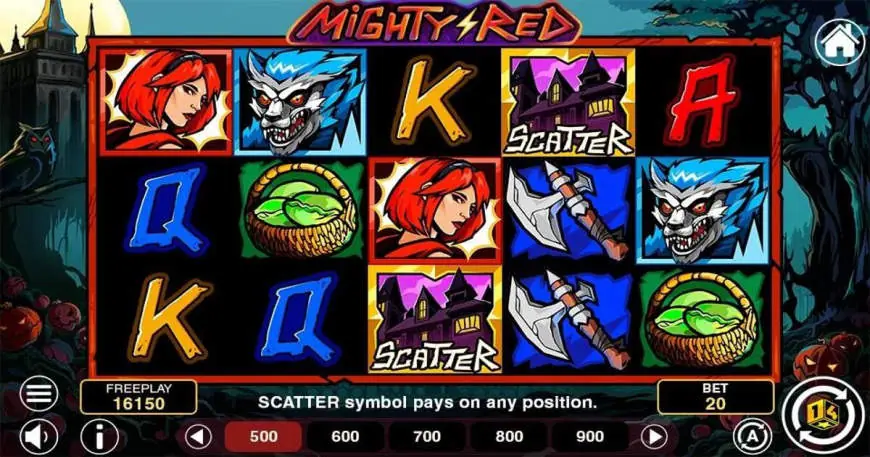 Mighty Red slot gameplay