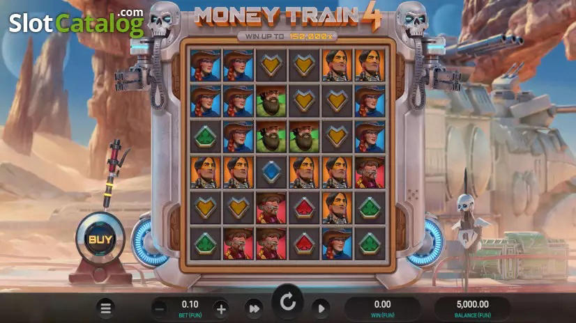 Money Train 4 slot gameplay