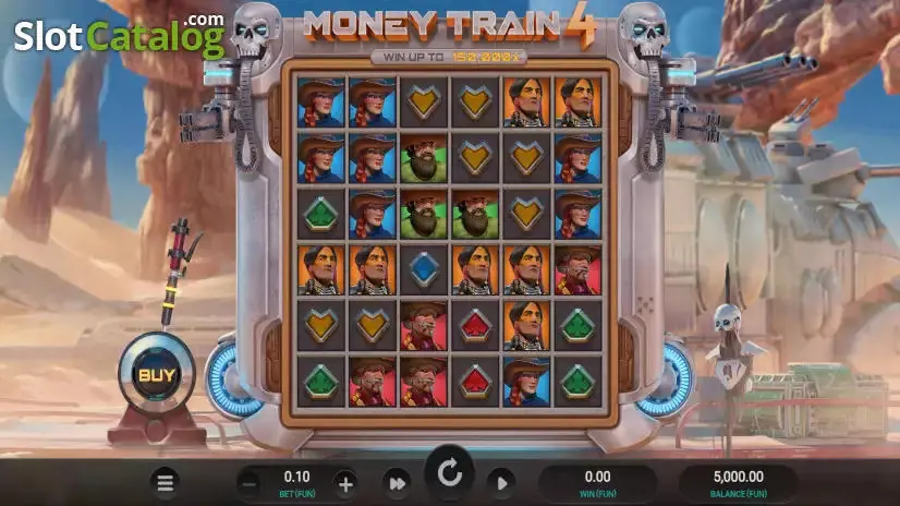 Money Train 4 slot gameplay