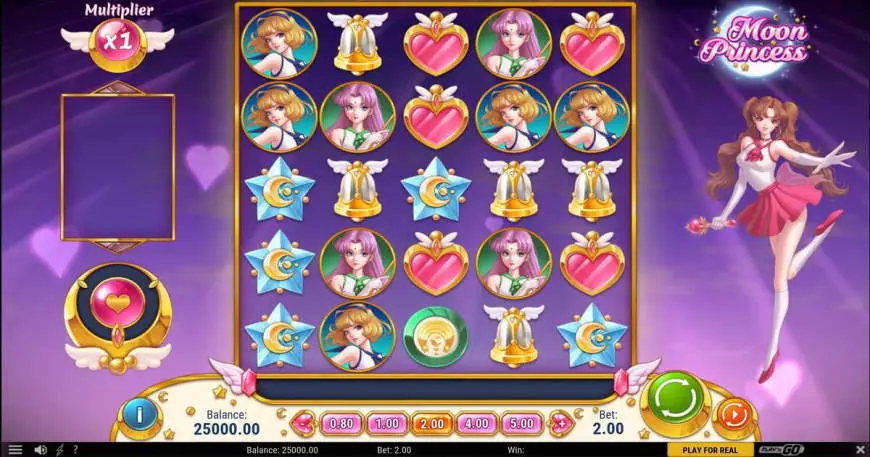 Moon Princess slot gameplay