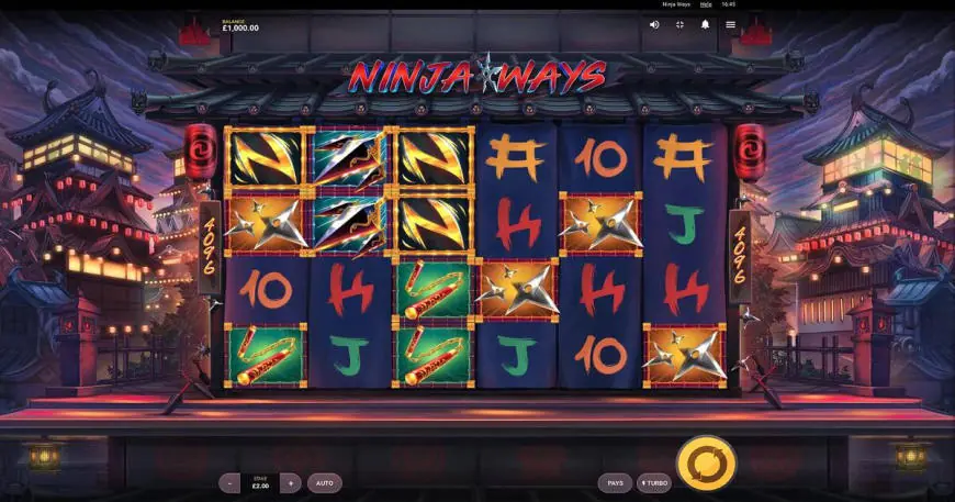 Ninja Ways slot gameplay
