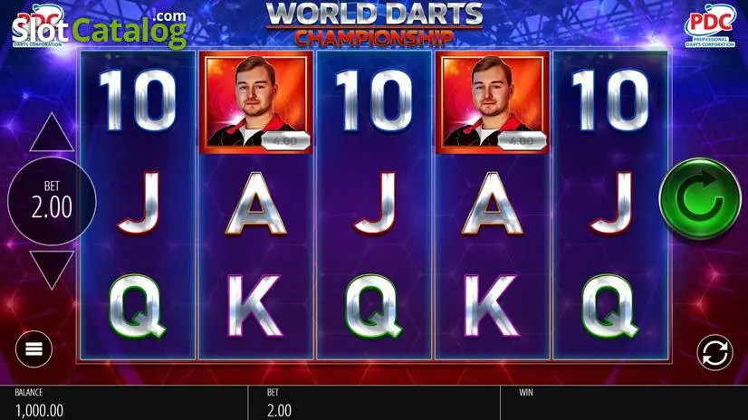 PDC World Darts Championship slot gameplay
