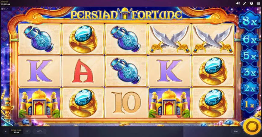 Persian Fortune slot gameplay