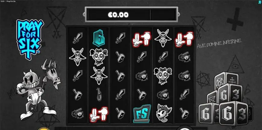 Pray for Six slot gameplay
