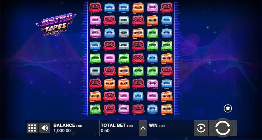 Retro Tapes slot gameplay