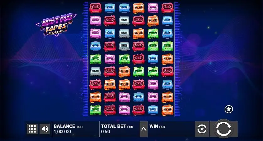 Retro Tapes slot gameplay