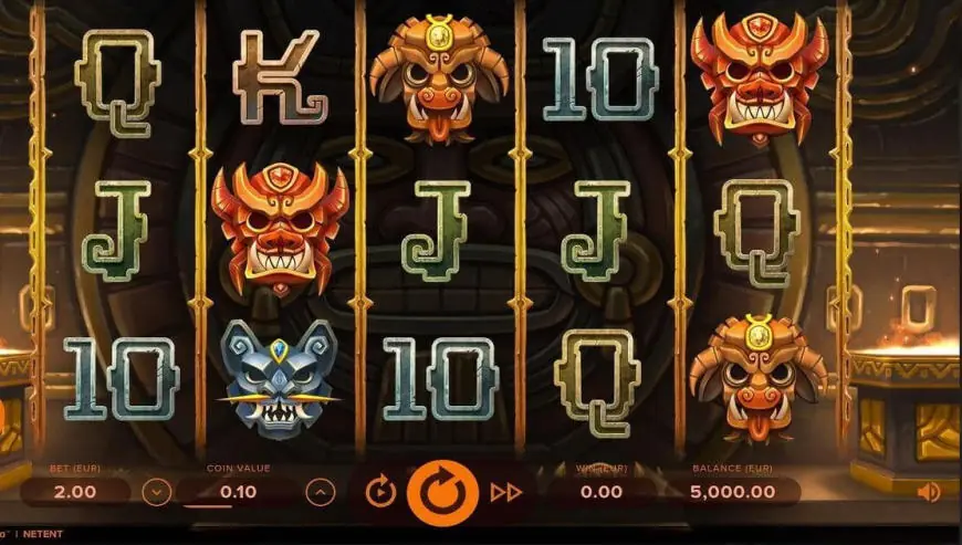 Rise of Maya slot gameplay