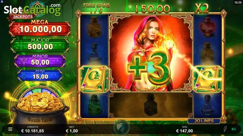 Sisters of Oz Jackpots slot gameplay